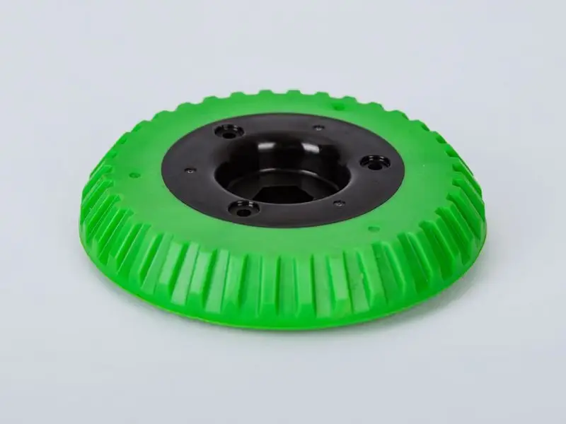 Precision injection molded plastic part